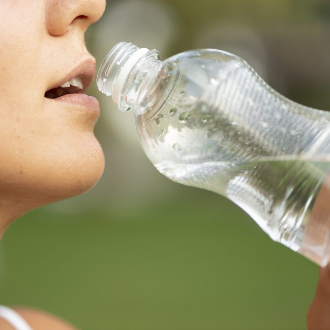 close-up-woman-hydrating